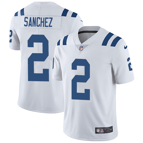 Indianapolis Colts #2 Limited Rigoberto Sanchez White Nike NFL Road Men Jersey Indianapolis Colts Vapor UntouchableVapor Untouchable jerseys